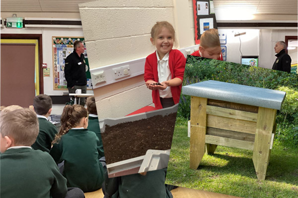 Worm Man dorset worm and wormery education